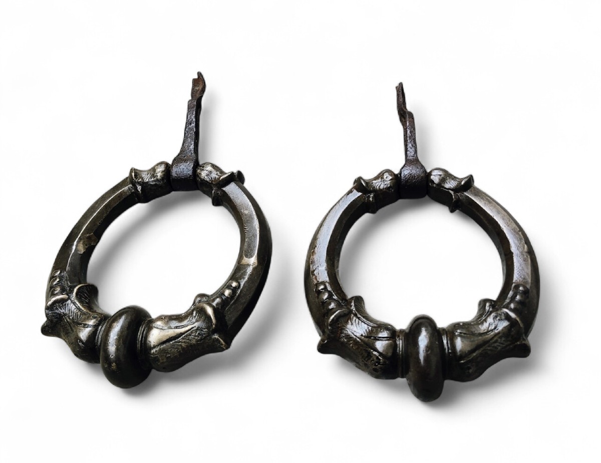 Coppia di battenti in bronzo Milano fine XVII inizio XVIII secolo -photo-7