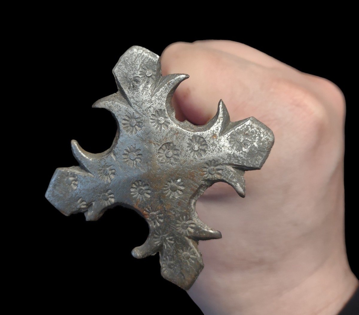 Coppia di grandi chiodi inizio XVII secolo-photo-2