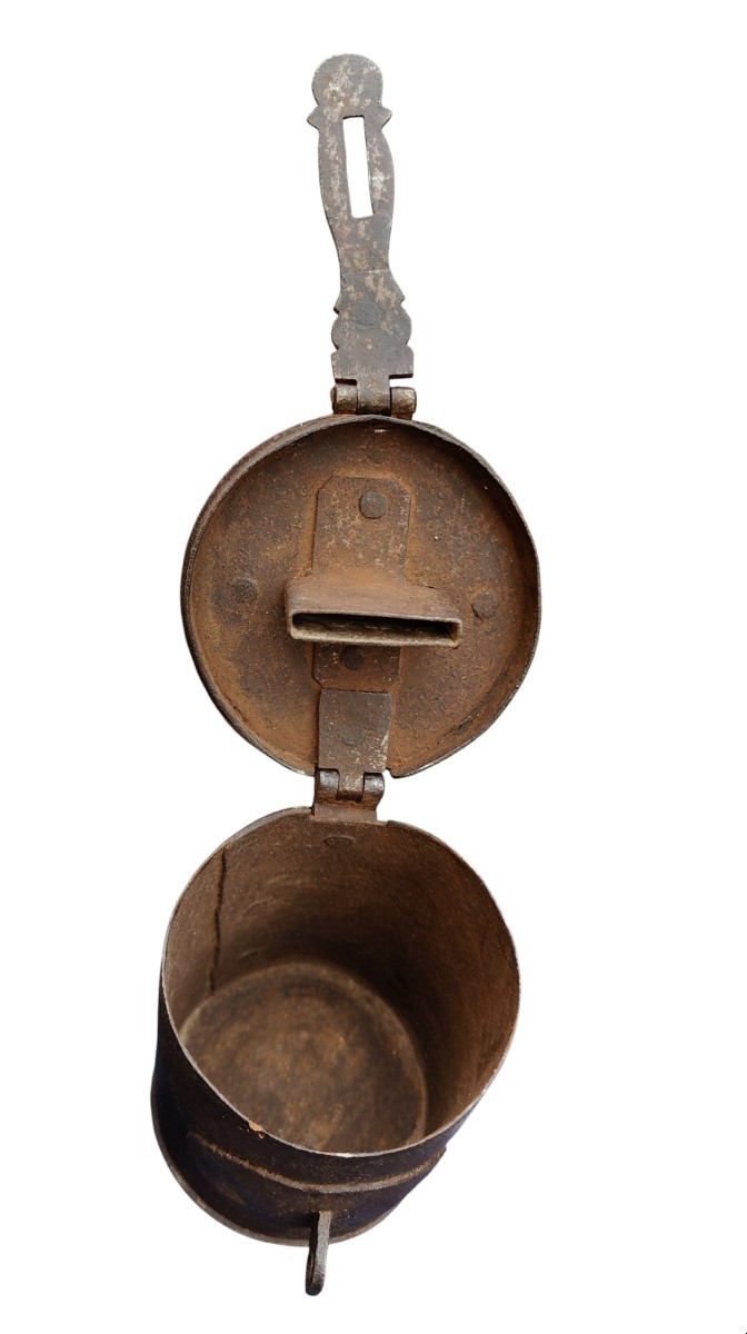 Elemosiniere in ferro forgiato XVIII secolo -photo-2