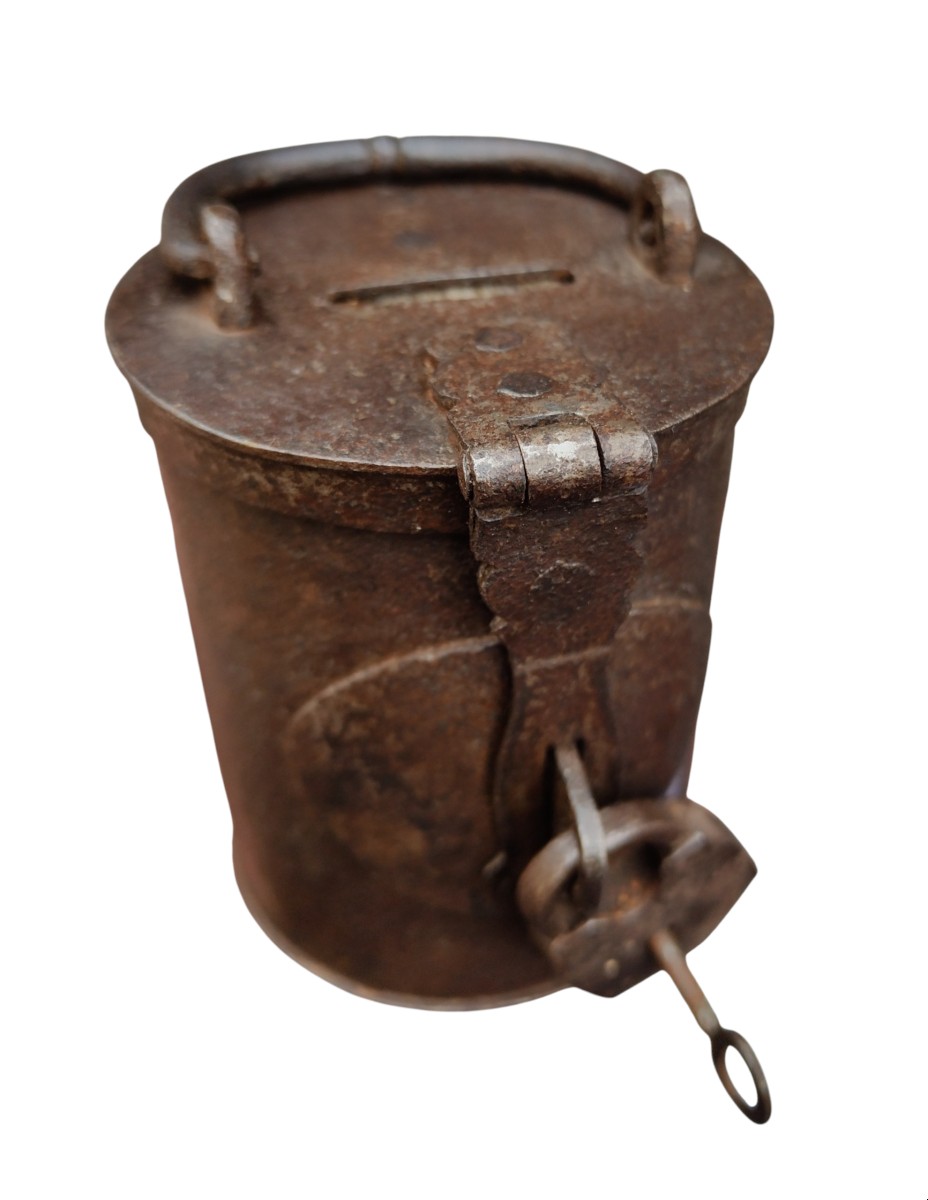 Elemosiniere in ferro forgiato XVIII secolo -photo-4