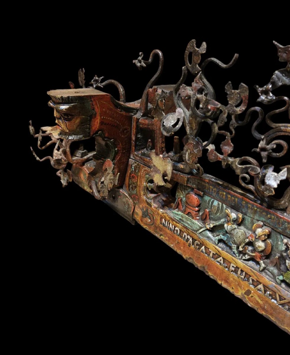 Bel cassafuso siciliano realizzato dai famosi mastri carrettieri D'Agata di Aci Sanantonio-photo-3