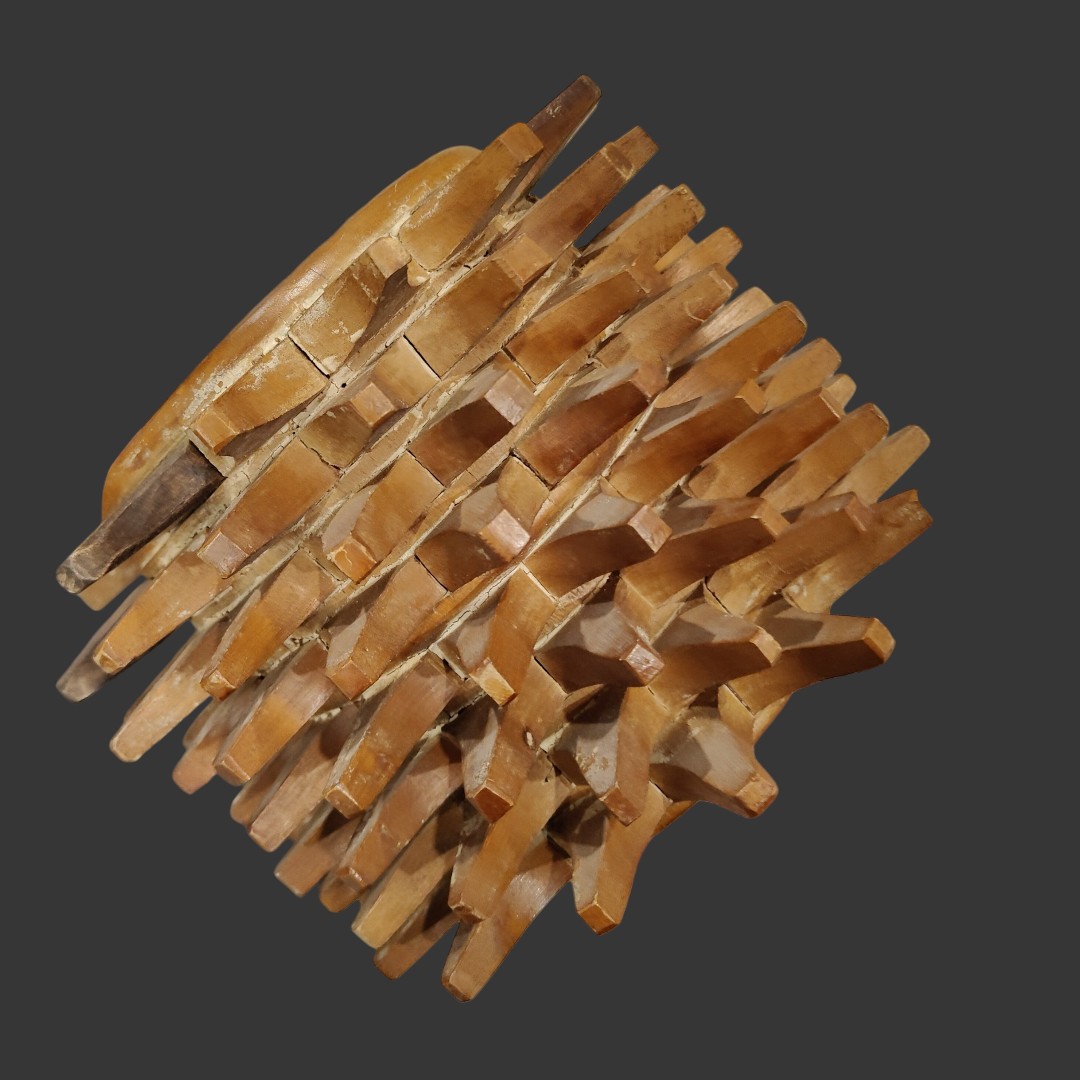 Bracciale emiliano in faggio per il gioco del pallone-photo-3