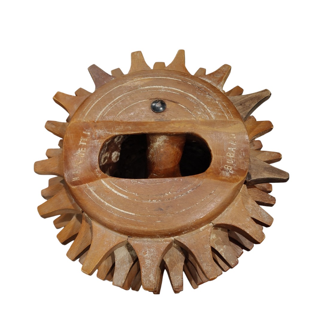 Bracciale emiliano in faggio per il gioco del pallone-photo-1