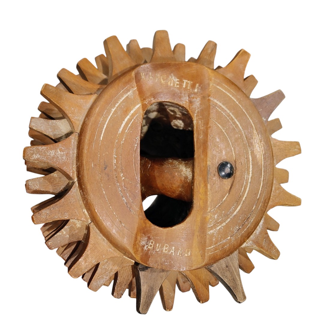 Bracciale emiliano in faggio per il gioco del pallone-photo-2