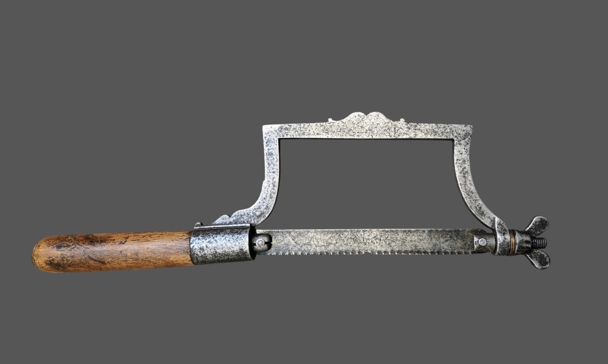 Piccola sega per amputazioni XVIII secolo