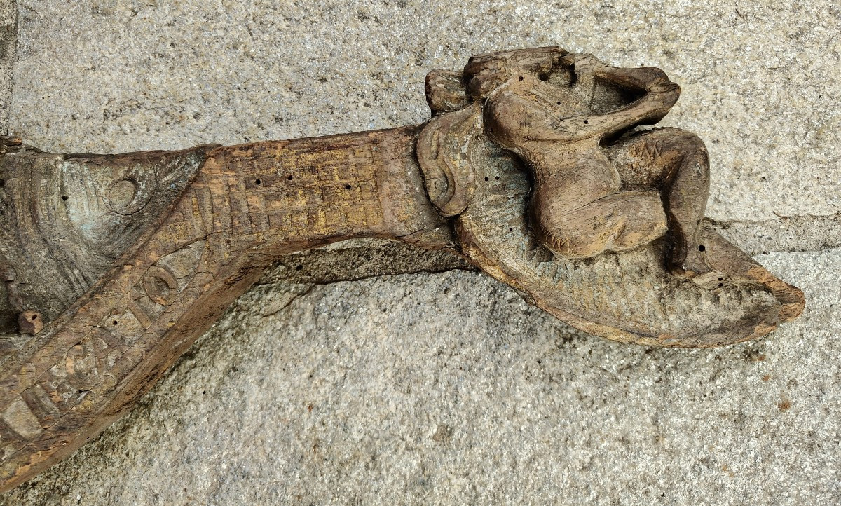 Bella chiave di carretto catanese fine XIX secolo-photo-3