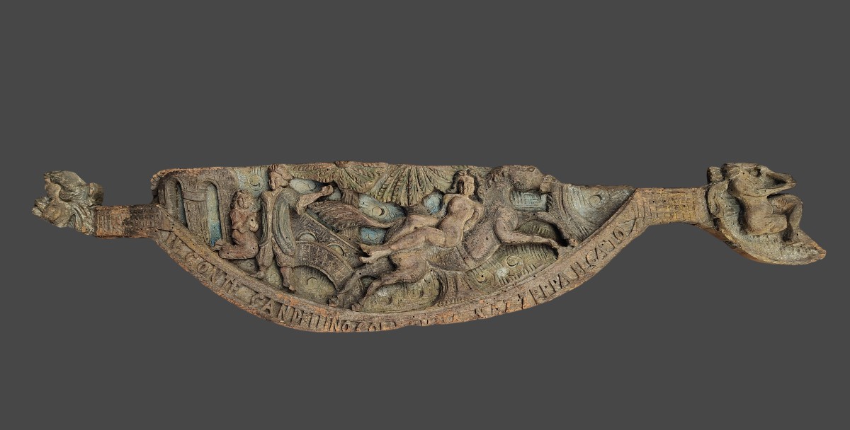 Bella chiave di carretto catanese fine XIX secolo