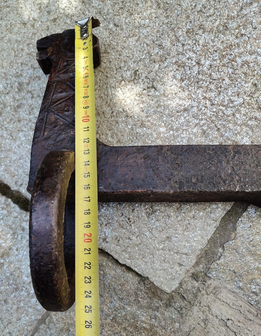 Rara coppia di anelli zomorfi per legare i cavalli Toscana epoca tardo medioevale-photo-1