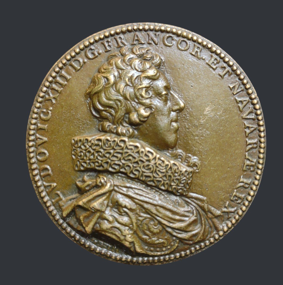 Guillaume Dupré medaglia raffigurante Luigi XIII