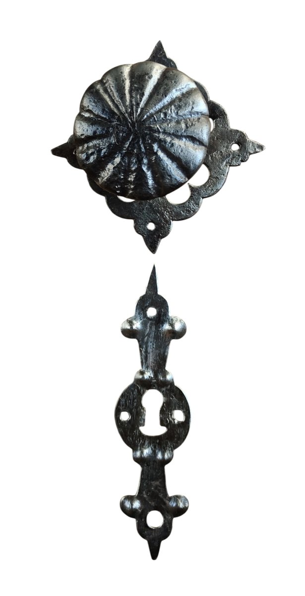 Pomolo e bocchetta per porte o mobili barocchi-photo-7