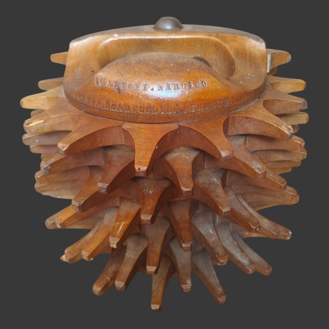 Bel bracciale per il gioco del pallone datato Firenze 1911-photo-3
