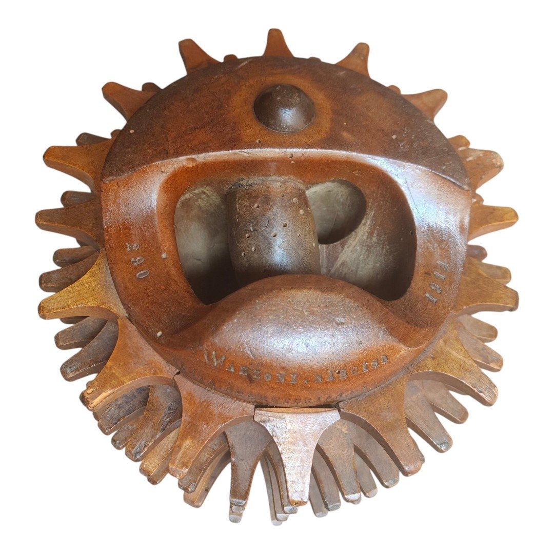 Bel bracciale per il gioco del pallone datato Firenze 1911-photo-3