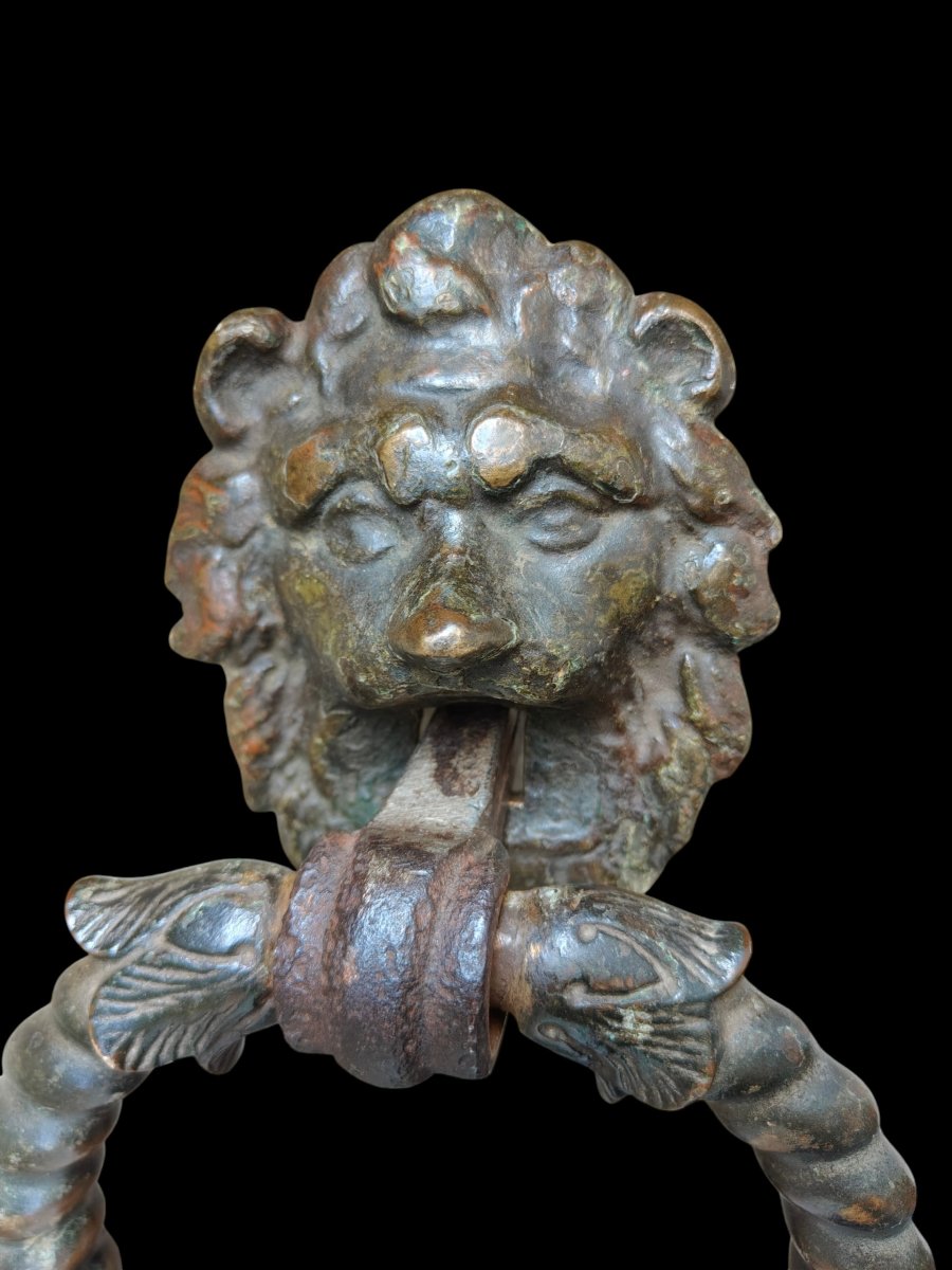 Battiporta veneziano in bronzo XVI secolo-photo-2