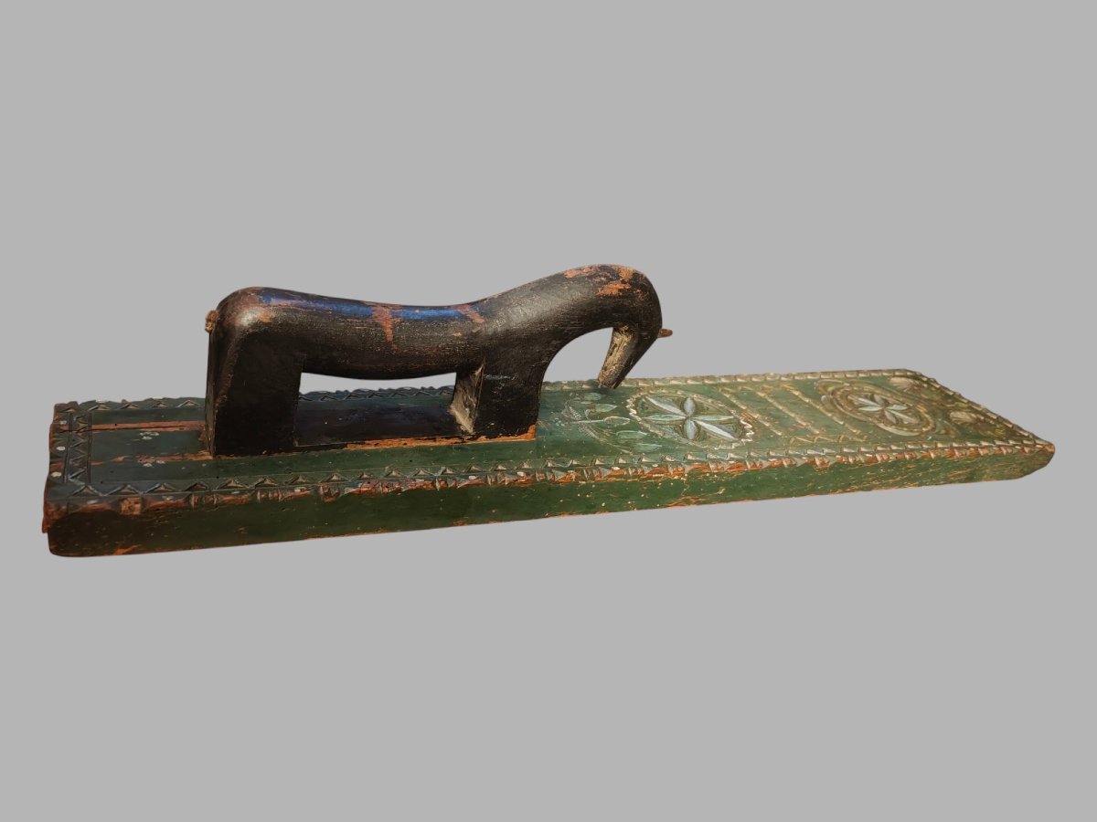 Tavola per la calandratura zoomorfa XIX secolo