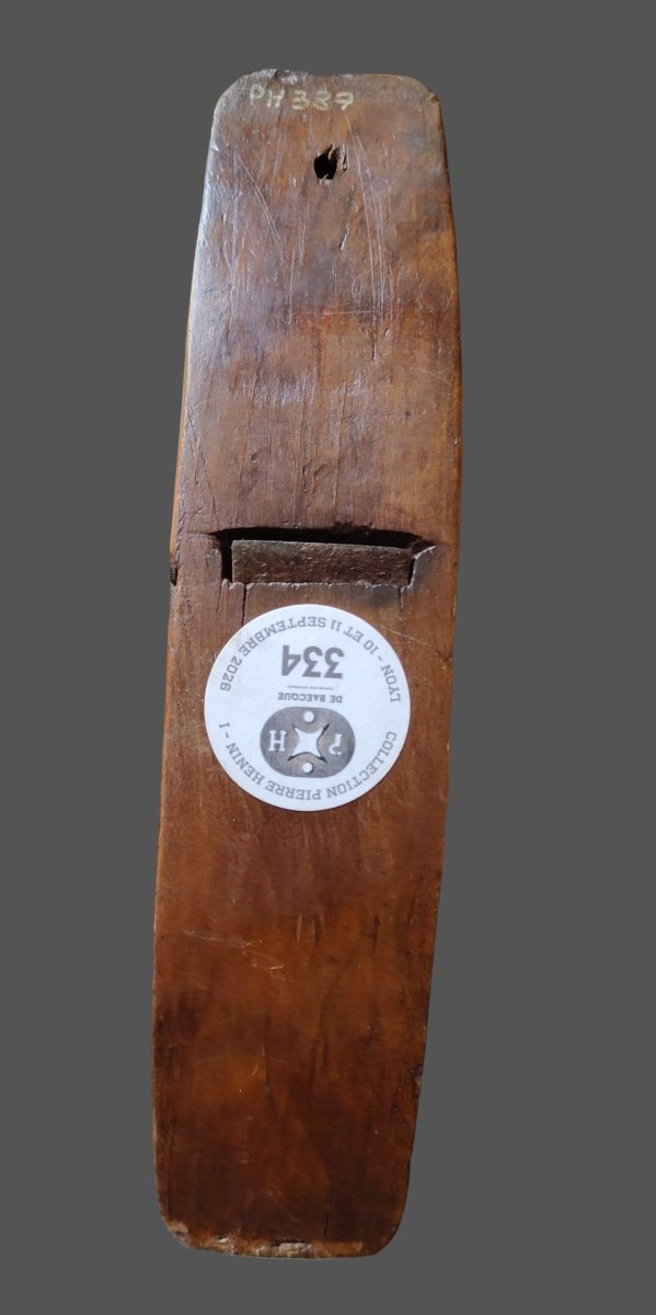 Pialla a corno in legno di frutto XIX secolo-photo-4