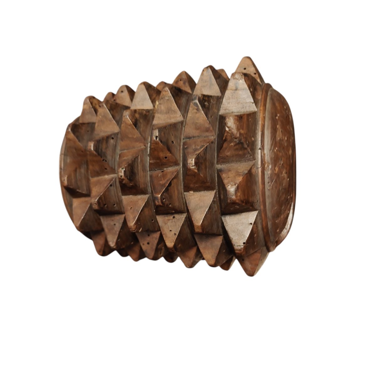 Bracciale in legno per il gioco del pallone fine XIX secolo-photo-2