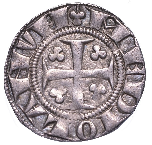 Milano 1250-1310  Ambrosino "piccolo"  in argento-photo-3
