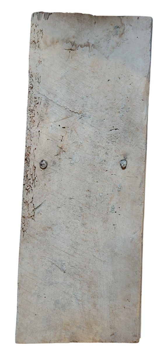 Frammento dipinto a tempera di soffitto cremonese tardo-gotico-photo-4