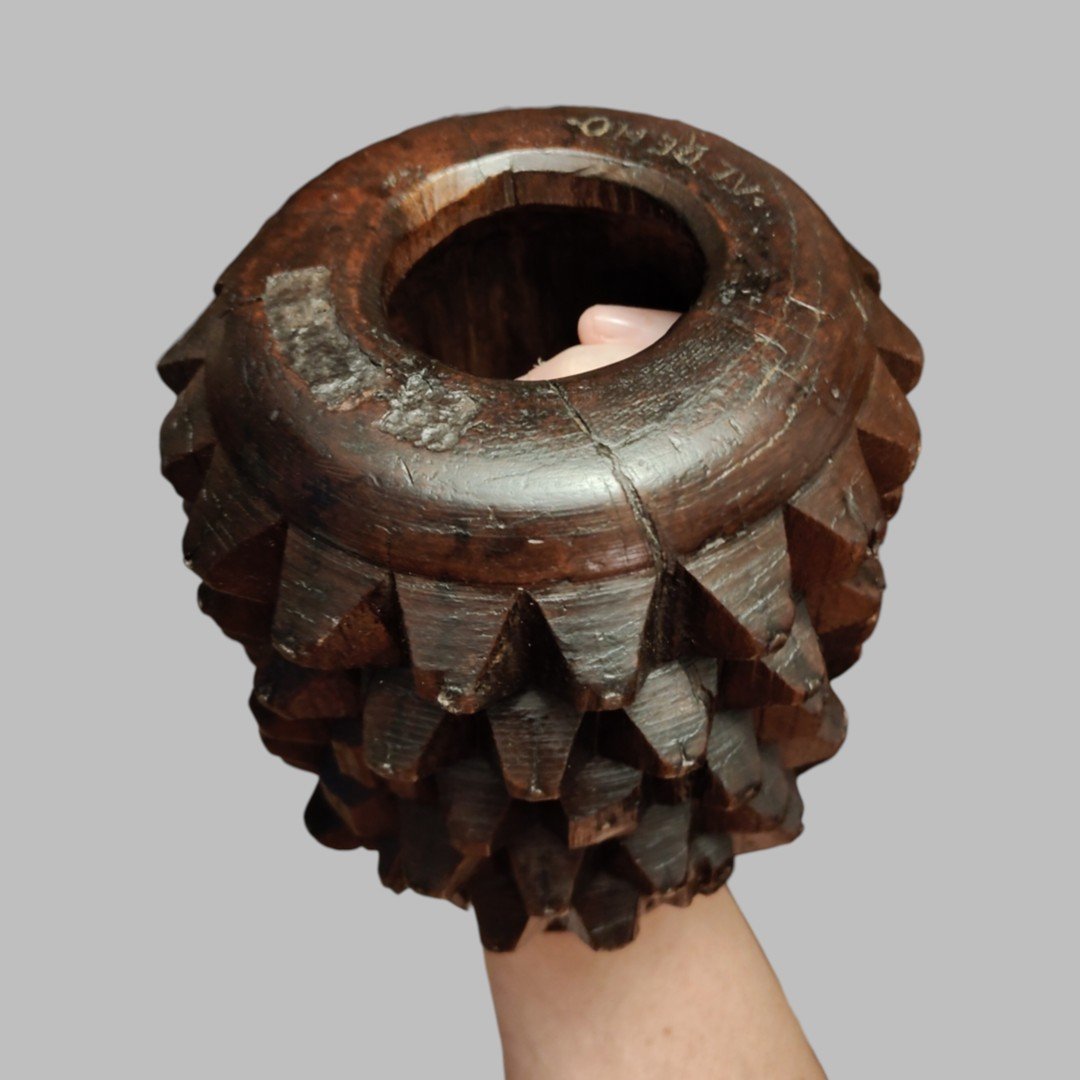 Inusuale bracciale per il gioco del pallone fine XIX secolo-photo-1
