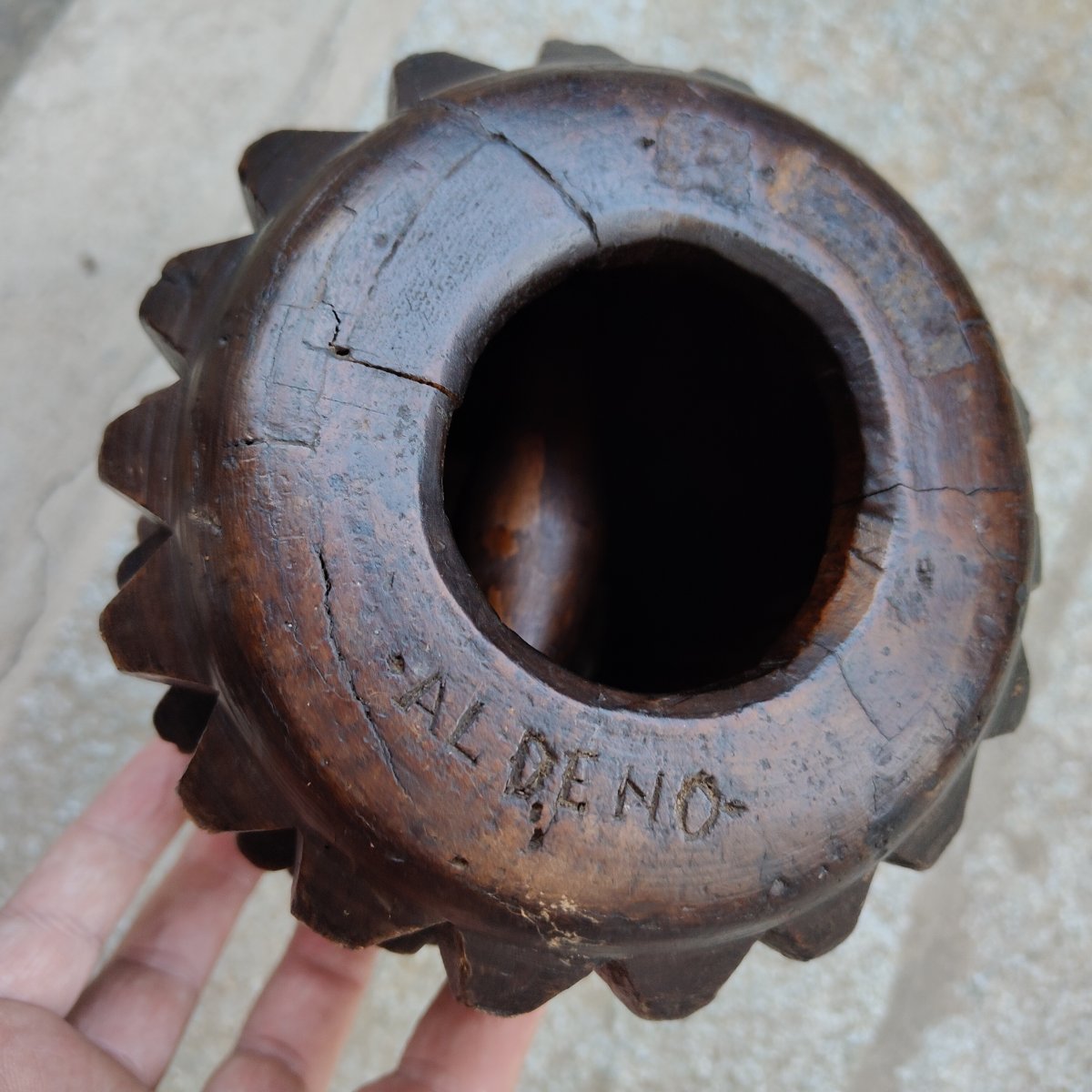 Inusuale bracciale per il gioco del pallone fine XIX secolo-photo-4