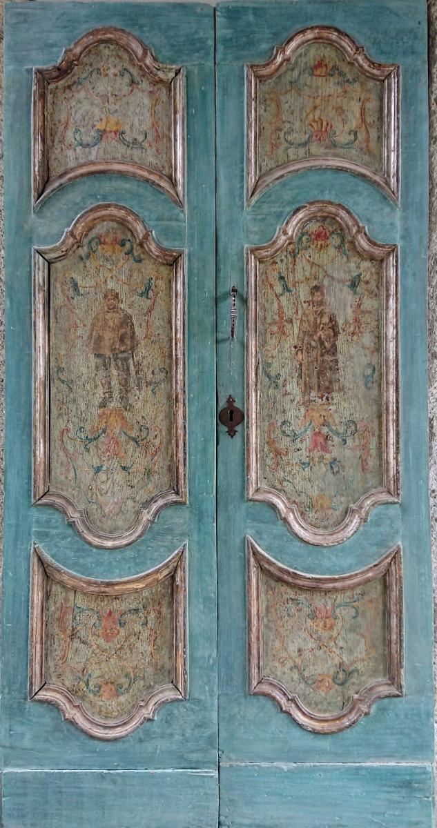 Porte Double Italienne XVIIe Siècle