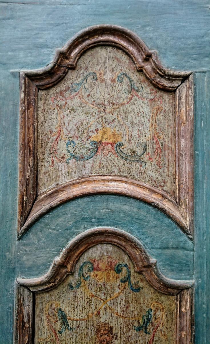 Porte Double Italienne XVIIe Siècle-photo-4