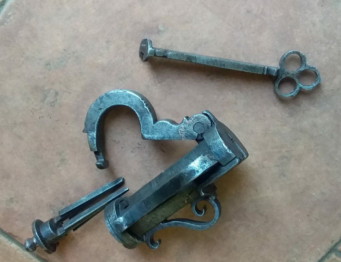 Cadenas Allemand En Fer Forgé XVIe Siècle -photo-8