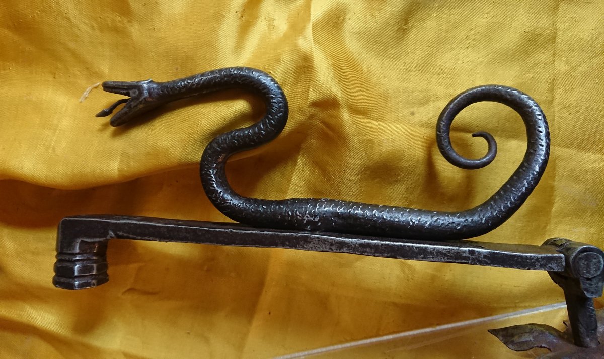 Heurtoir Zoomorfe XVIIe Siècle