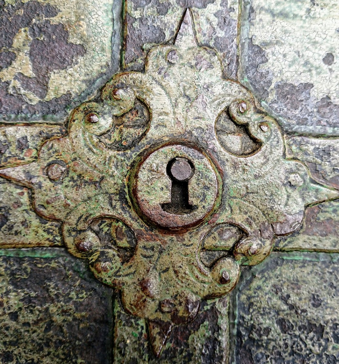 Coffre Fort De Nuremberg Début XVIIIe Siècle -photo-4