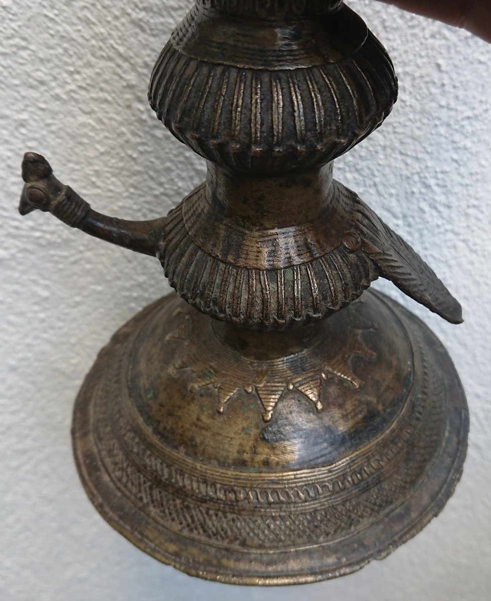 Lampada ad olio India XVIII secolo-photo-2