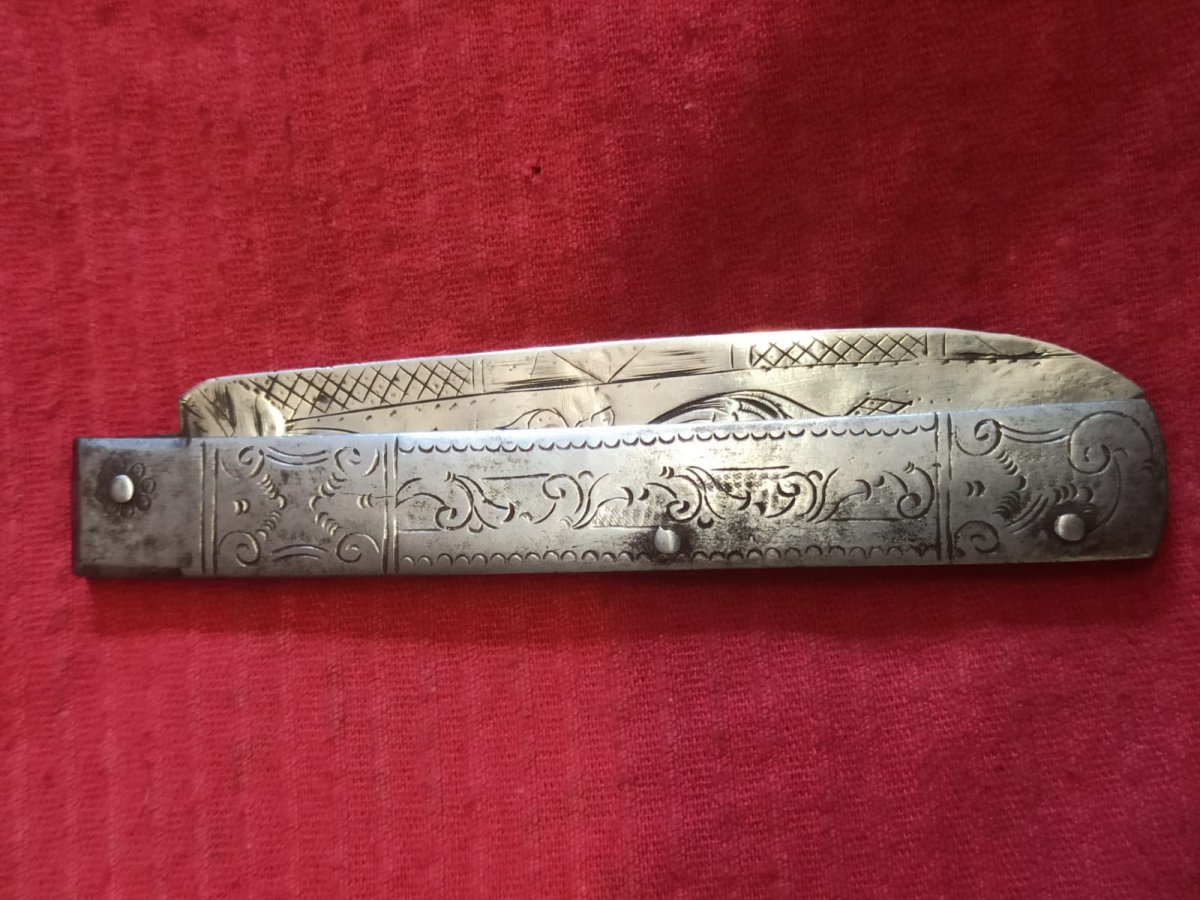 Set De Couteau Et Forchette En Fer Et Argent-photo-1
