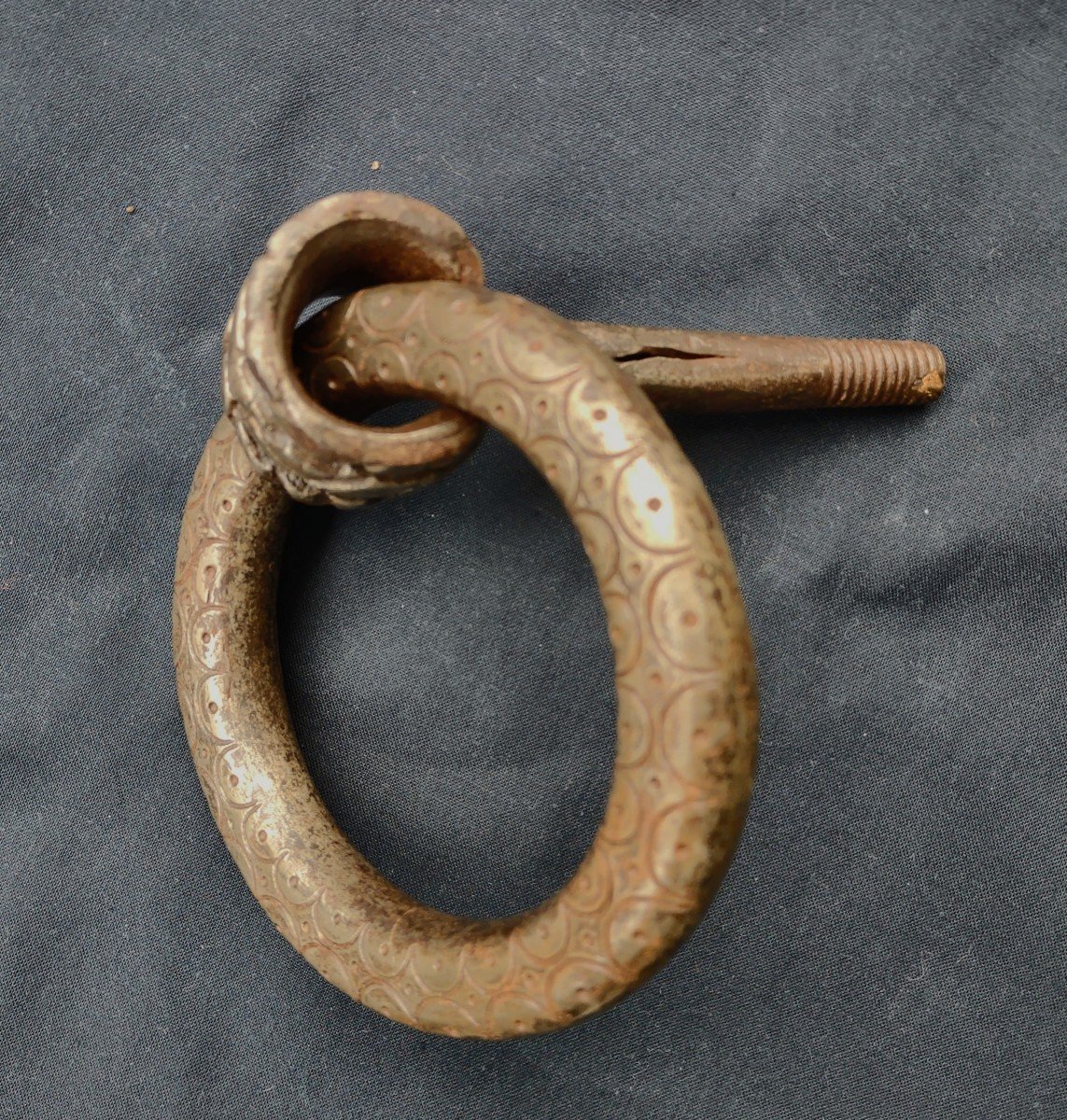 Heurtoir De Porte Renaissance Italienne-photo-4