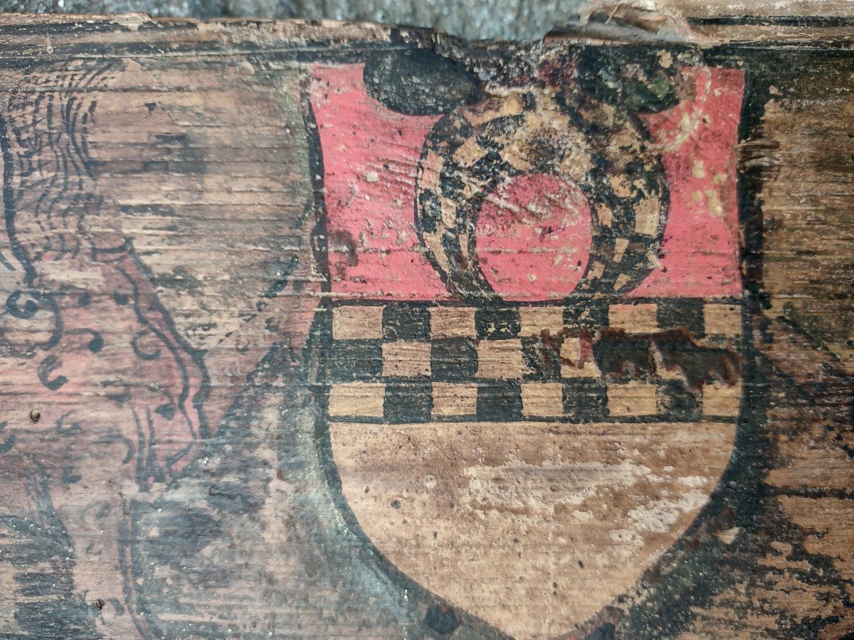 02 Panneaux En Bois Peint Renaissance Italienne-photo-4