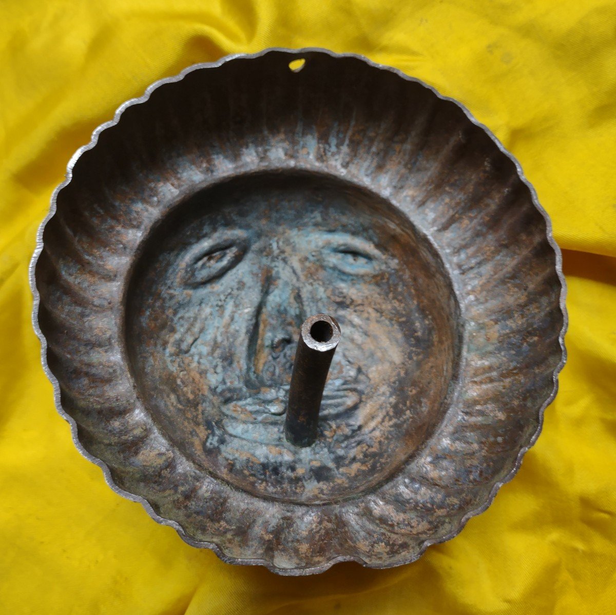 Bouche De Fontaine tête de lion En Fer Forgé XVIIe Siècle-photo-4