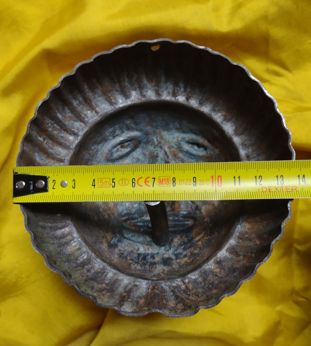 Bouche De Fontaine tête de lion En Fer Forgé XVIIe Siècle-photo-2
