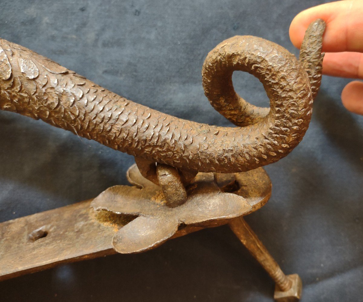 Heurtoir Zoomorphe Haute Epoque-photo-7