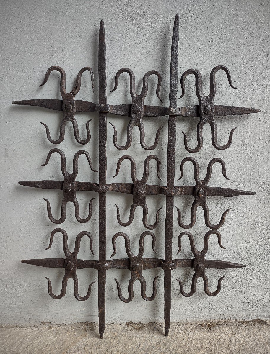 Rare Grille De Fenêtre  Haute époque-photo-1