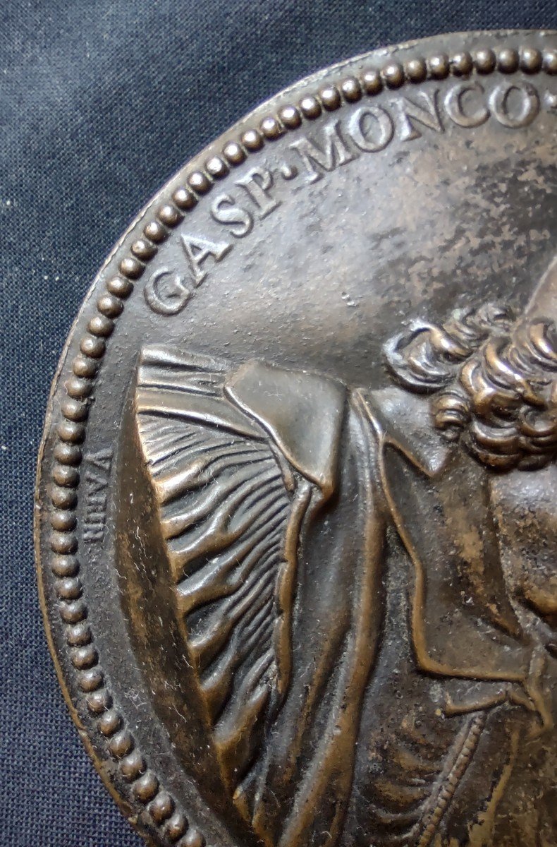 Medaglia in bronzo realizzata da Jean Varin-photo-4