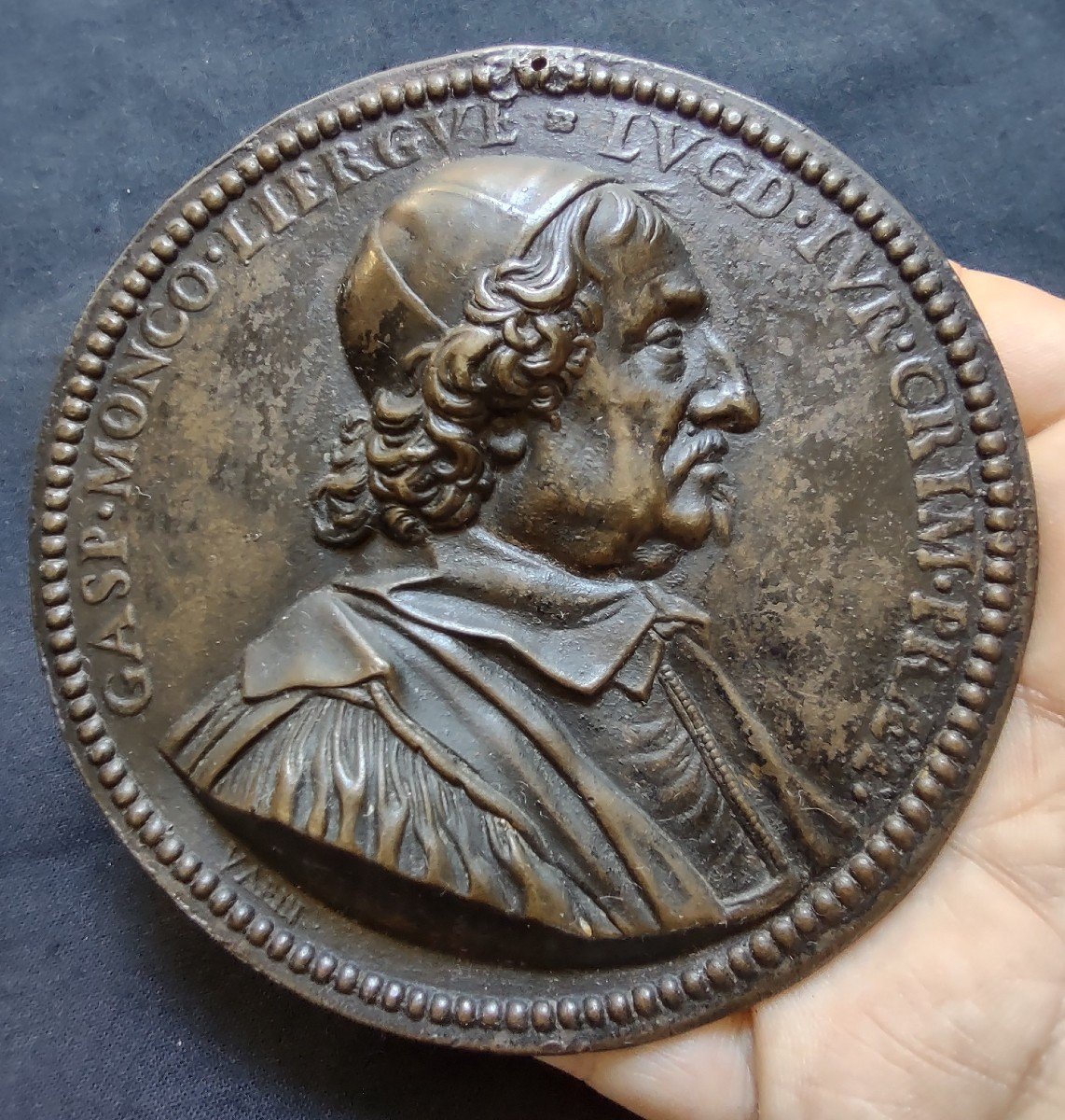 Medaglia in bronzo realizzata da Jean Varin-photo-1