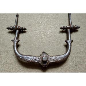 Raro battiporta zoomorfo Francia XVI secolo