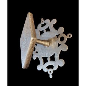 Maniglia in ferro forgiato seconda metà XVIII secolo