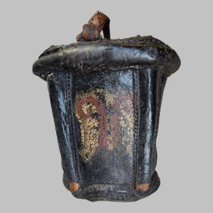 Secchio in cuoio da pompiere XIX secolo