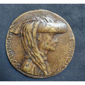 Medaglia in bronzo realizzata dalla bottega di Pisanello
