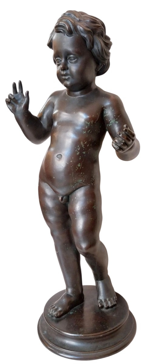 Scultura in bronzo patinato -photo-2