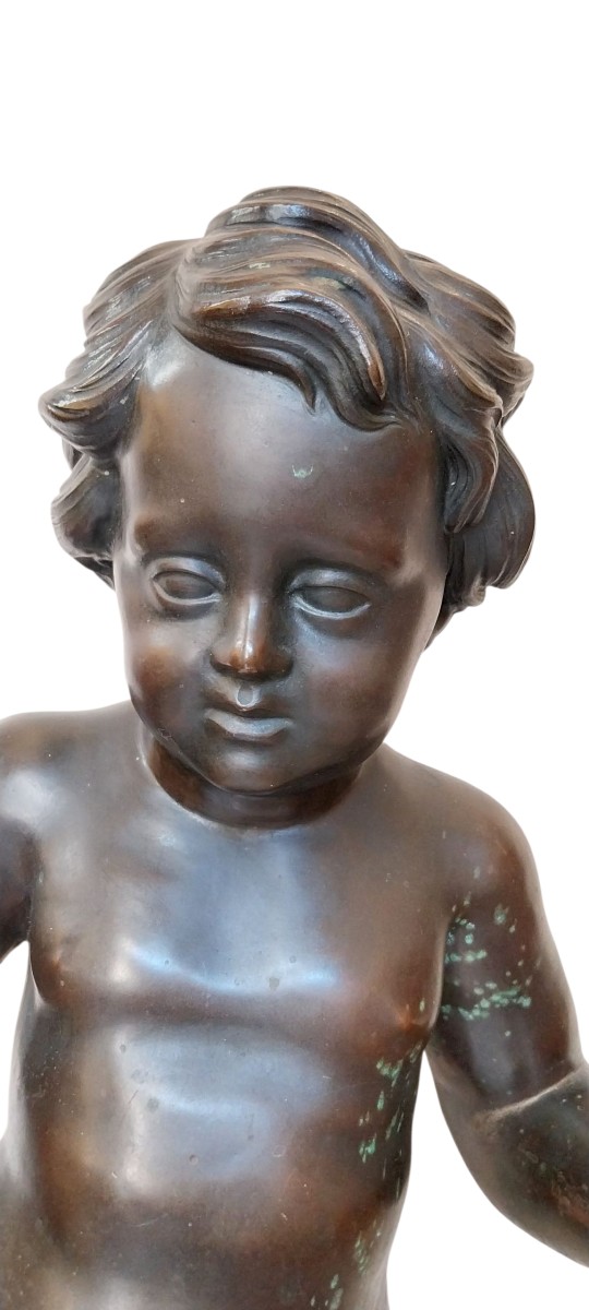 Scultura in bronzo patinato -photo-3