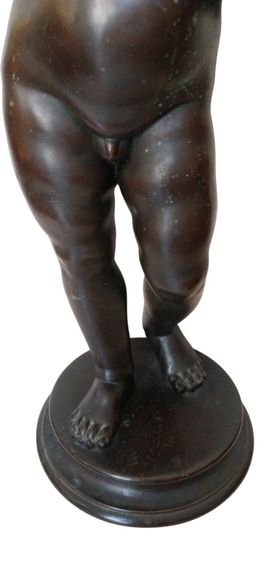 Scultura in bronzo patinato -photo-3