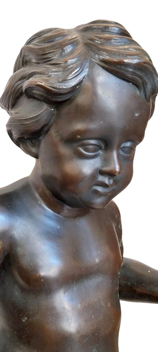 Scultura in bronzo patinato -photo-4