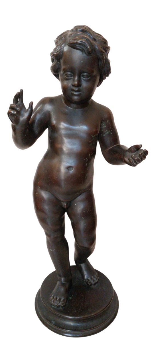 Scultura in bronzo patinato 