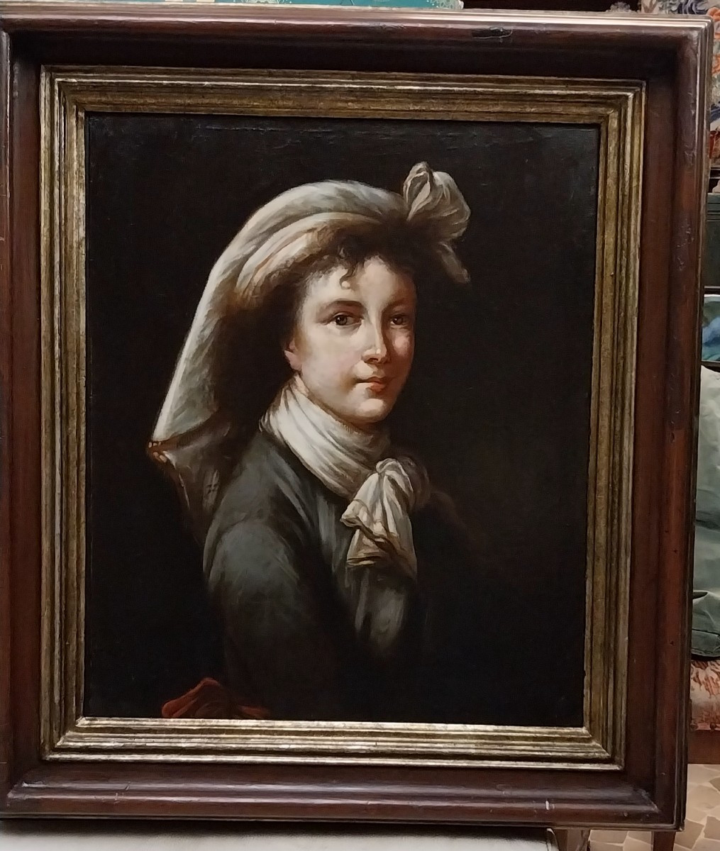 Dipinto  raffig. "E.Vigée-Le Brun"-photo-2