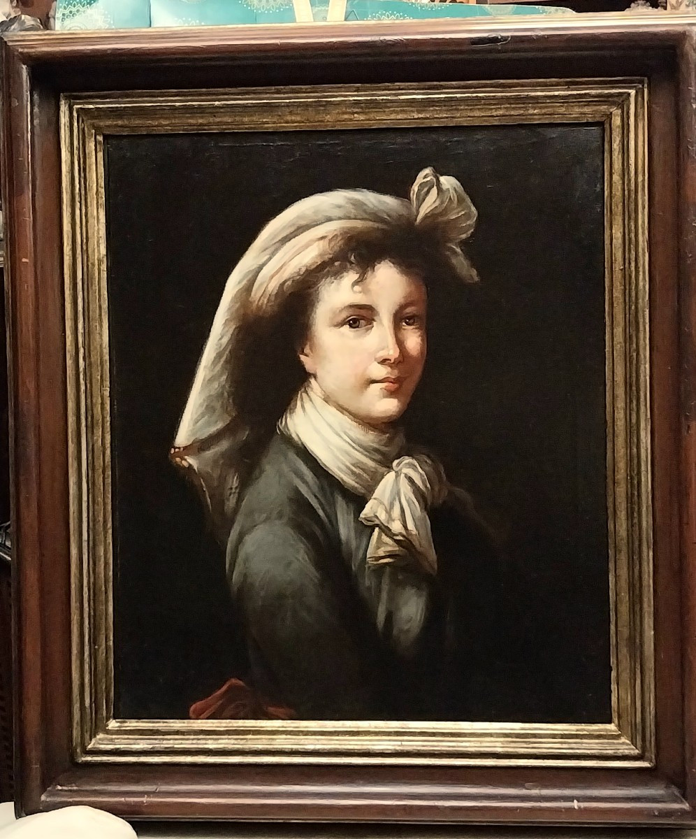 Dipinto  raffig. "E.Vigée-Le Brun"